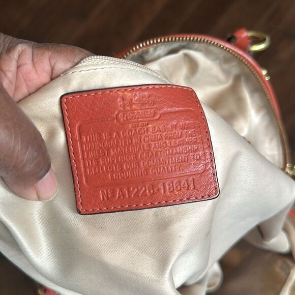 Coach Restored Madison Sophia Satchel/Crossbody Bag - Picture 10 of 11